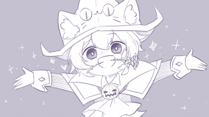 【Ce Fang】Mi Persona Favorita【King of Glory Tulisan Tangan】(Venesia x Kucing Hitam)