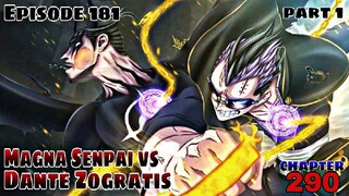 Black Clover EPISODE 181, Magna Swing vs Dante Zogratis, part 1 Best Anime Tagalog Review,