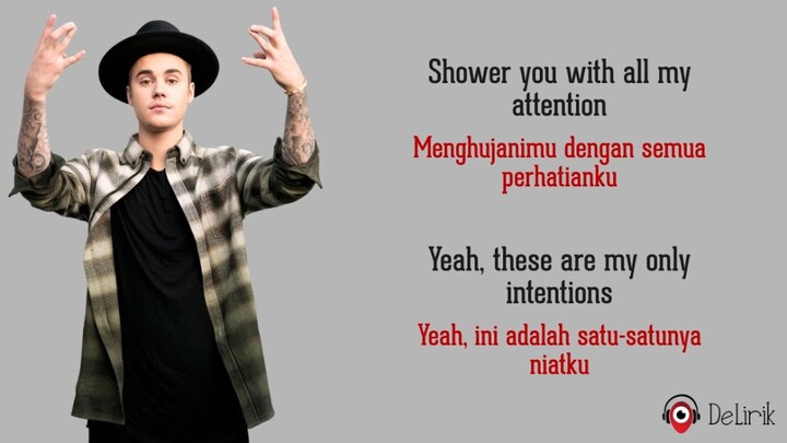 Intentions - Justin Bieber ft. Quavo (Lyrics video dan terjemahan)