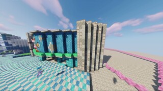 Daydream Disney - Buzz Lightyear Astro Blasters (MINECRAFT TIMELAPSE) (PART 2)