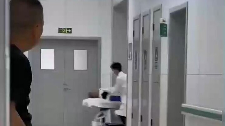 The old man watching looked completely baffled.