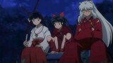 InuYasha family of three share a brief warm moment