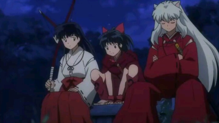 InuYasha Momen hangat singkat untuk keluarga beranggotakan tiga orang