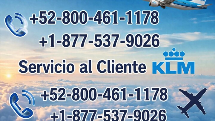 Guía oficial del servicio al cliente de Klm™ | Guía paso a paso para obtener ayuda y soporte las 24