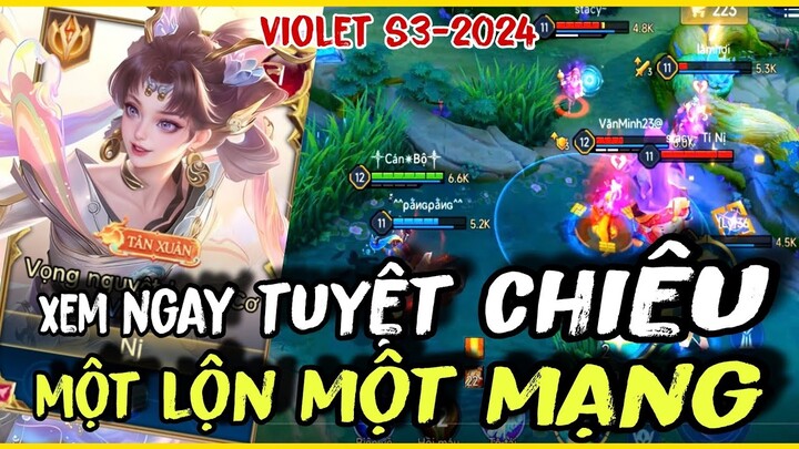 Hướng Dẫn Cách Chơi Violet Đi AD & Bảng Ngọc, Lên Đồ Violet Mùa mới S3 2024 Mạnh Nhất | HD GAME 76