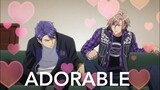 A3! anime being gay for 4 minutes straight