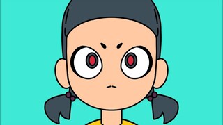 Twin Sneakin’ (TWINNEM Coi Leray) squidgame animation