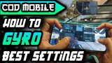 HOW to use GYROSCOPE in COD MOBILE ( HANDCAM + BEST SETTINGS)