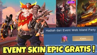 CEPAT AMBIL SKIN EPIC GRATIS! EVENT TERSEMBUNYI MONTON LAGI BAIK SEKARANG