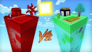 Mikey and JJ - CHUNK BATTLE PRANK in Minecraft gameplay by Mikey and JJ (Maizen Parody) Mike