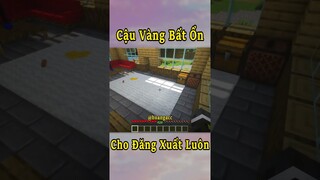 Cậu Vàng Báo Thủ Khiến Anh Đen Xì Xì Phải Đăng Xuất 🤣 #shorts