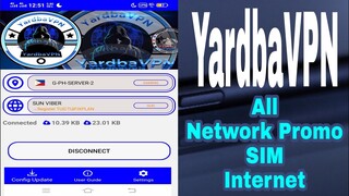 YardbaVPN - With Promo SIM Internet | Working 100%