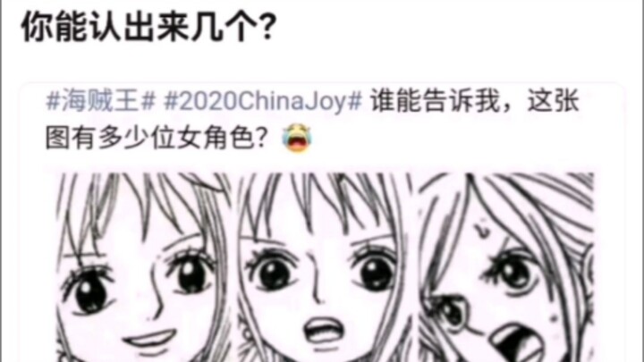 你能认出来几个？。海贼王