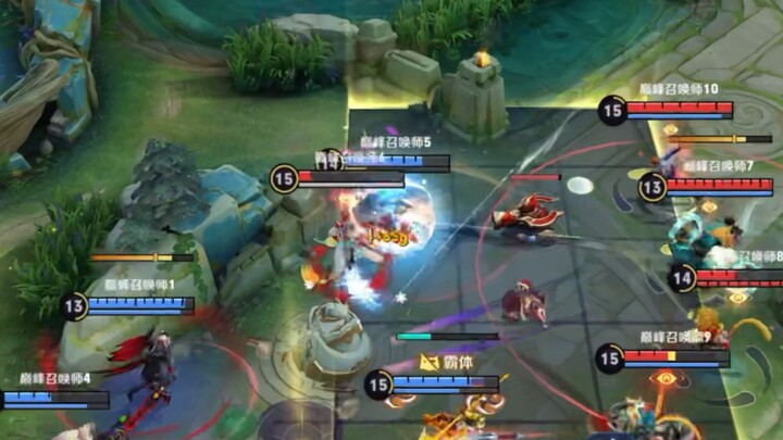 Peak High-Elo Teamfight: Everyone Can Be the Star!