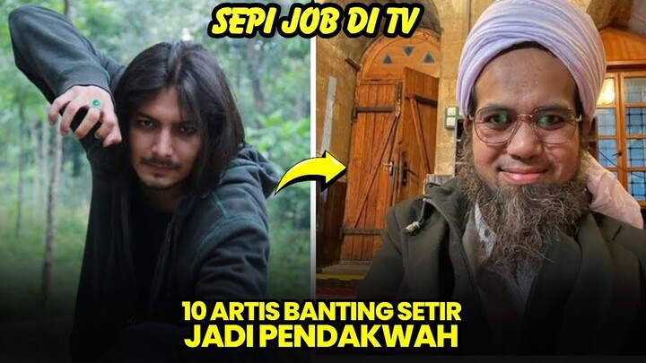 Tak di pakai di tv, 10 artis ini banting setir jadi pendakwah