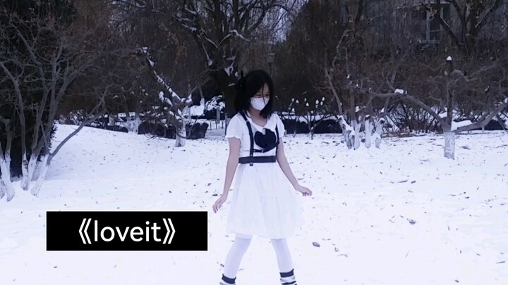 I danced to "Loveit" while being frozen