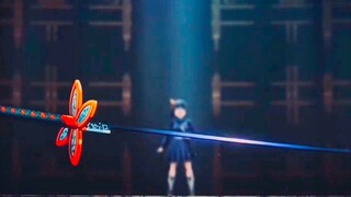 故事的最后，义勇伸出手接住那只蝴蝶……