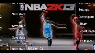 NBA 2K13 (USA) - PSP (Nets vs Clippers, Feb-27-2015, Season 3, My Career) PPSSPP emulator.