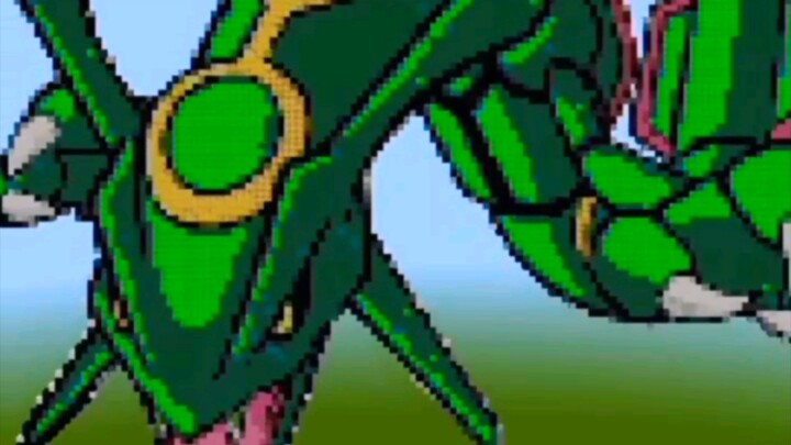 Rayquaza Pixel Art Minecraft | Minecraft Pixel Art Pokemon | Minecraft Pixel Art