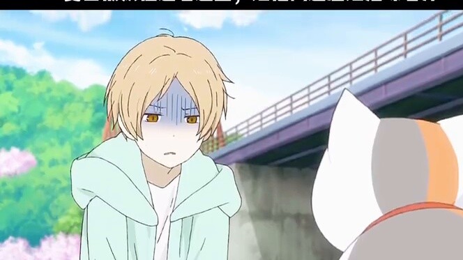 Natsume was rejuvenated by the monster, his memory regressed and he forgot the cat teacher