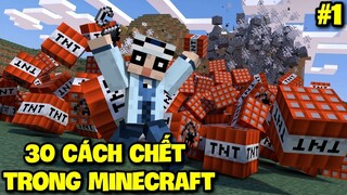 MEOWPEO TÌM 30 CÁCH ĐỂ CHẾT TRONG MINECRAFT ** THỬ THÁCH PHÁ ĐẢO MAP GIẢI MÃ MINI GAME - TẬP 1