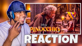 Pinocchio - Official Teaser Trailer (2022)/ REACTION!!!