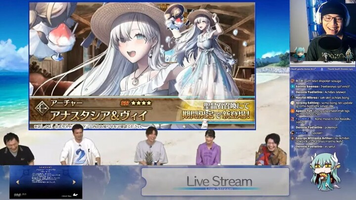 FGO Summer 6 New Servant REACTION! Anastasia & Vi, Charlotte Corday, Okita Souji (Alter) & Da Vinci