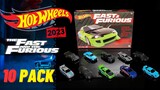 Hot Wheels FAST AND FURIOUS 10 pack | KualiToys