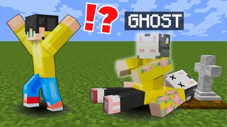 PRANKING my FRIENDS as a GHOST in Minecraft! ft. DaveFromPH