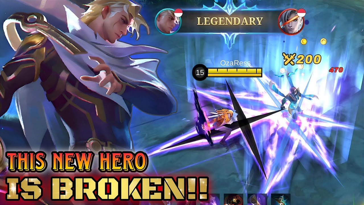 Nolan Mobile Legends , New Hero Nolan Overpower Assassin - Mobile Legends  Bang Bang 