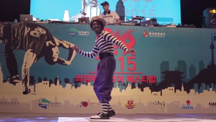 الأصالة الكاملة! عرض حكام فائق الفكّة~ راقص اللوكينغ الأمريكي الأبرز Firelock