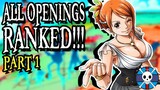 All One Piece Openings RANKED | Part 1