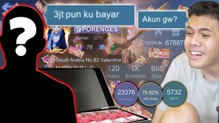 Akun GW Ditawar 3JUTA Sama Ni Orang?? Betul Lah Sikit Bang!! - Mobile Legends