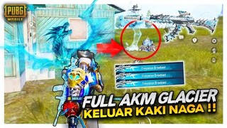 INI DIA SKIN AKM  GLASIER FULL SET NAGA ES , BISA INJAK MUSUH DENGAN KAKI NAGA !! - PUBG MOBILE