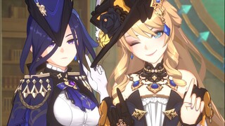 The two characters of Fontaine