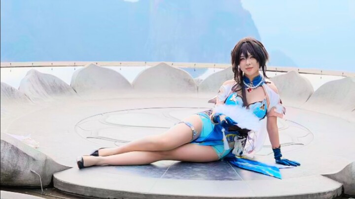 Menantang jembatan kaca di ketinggian!! Saat aku berdandan ala Kakak Nuan Mei dan menari di negeri i