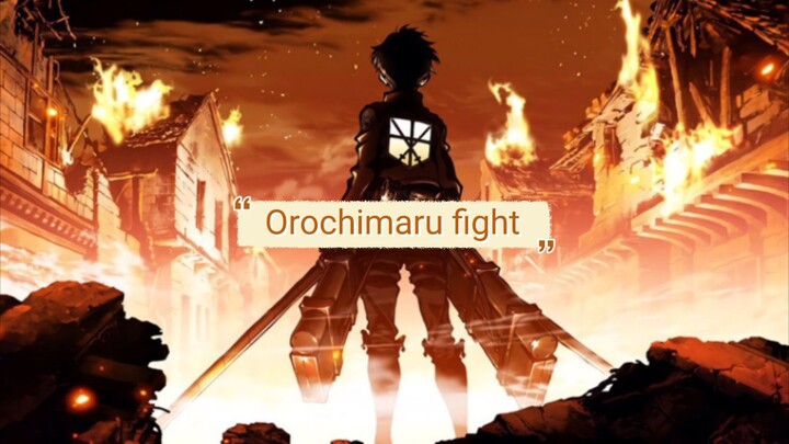 Orochimaru fight cinematic