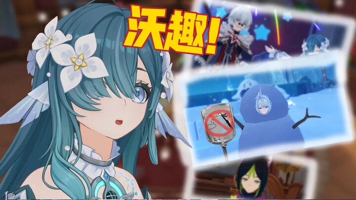 [Genshin Impact Fun Moments] Voi-Nisa: Voi-joy! Why didn’t you say it was this fun earlier!
