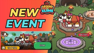 Faction War: Cerberus - NEW EVENT - Legend of Slime: Idle RPG War