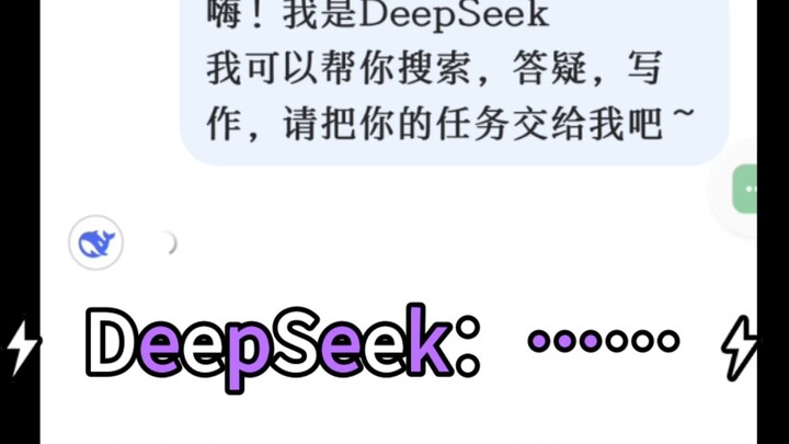 Pretending to be DeepSeek and chatting with DeepSeek