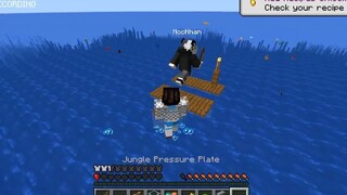 Mèo Simmy Và Siro Thử Thách Sinh Tồn Trên Đảo Hoang Nhưng 1 Block DUY NHẤT Trong