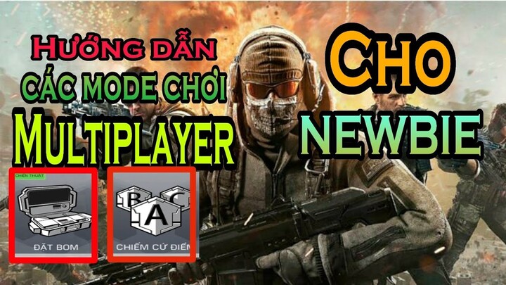 Codm #1 |Hướng dẫn chơi Call of Duty Mobile VN |Các mode Multiplayer cho Newbie| CoD Hunter