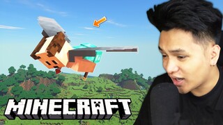 Unang Paglipad sa Minecraft... Filipino Survival Let`s Play