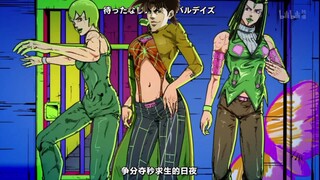 当jojo第六部op用第二部op曲时Be like: