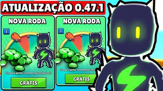 CHEGOU ATUALIZAÇÃO COM ROLETA E 500 GEMAS GRÁTIS + NOVA SKIN ESPECIAL - Stumble Guys