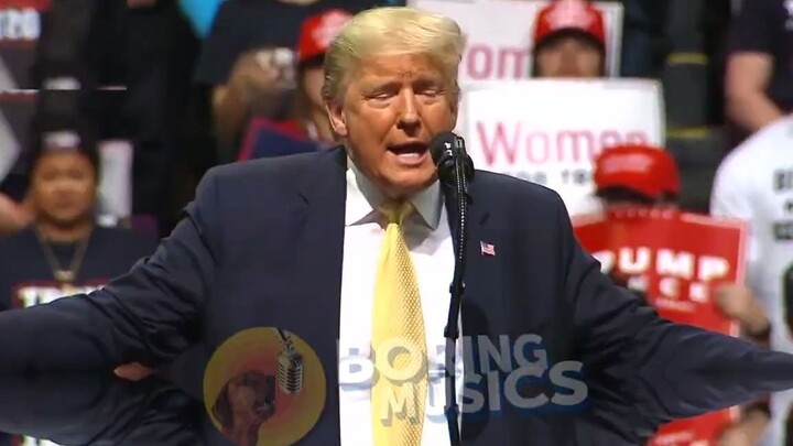 Trump's new work "LALISA"! Even LISA would applaud after hearing it!