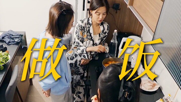 Ai mà hiểu nổi!! Chị Lôi Lôi vốn là người ít nấu ăn nhất, vậy mà lại nấu cả một mùa, đúng là tinh th
