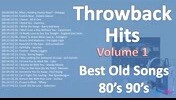 Throwback Hits Volume1 Best Old Songs 80’s, 90’s🎥