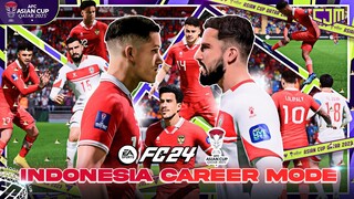 AFC Asian Cup | Penampilan Perdana Knockout Stage Timnas Indonesia | FC 24 Indonesia Career Mode