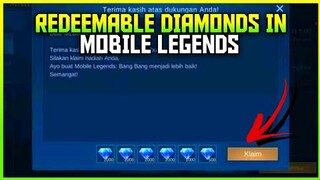 NEW REDEEM DIAMONDS CLAIM YOURS NOW! (AS OF OCT 12) | MOBILE LEGENDS